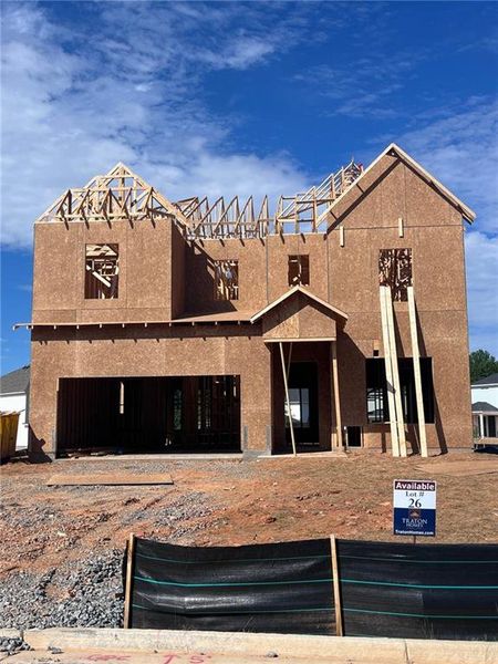 In-progress construction of a new home in Linden Grove, Powder Springs, GA (Image 27). In-progress construction of a new home in Linden Grove, Powder Springs, GA (Image 27).