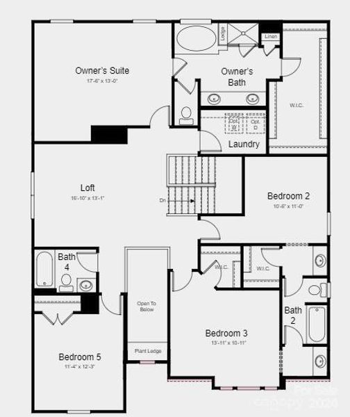 Structural options added include: first floor guest suite, fireplace, covered outdoor living, additional windows in gathering room.