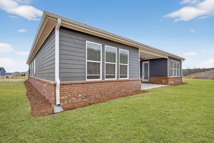 Exterior details and patio area of a home in , Gainesville (Image 5). Exterior details and patio area of a home in , Gainesville (Image 5).