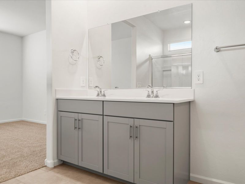 Furnished interior view inside a new home in Alamar at Rocking K, Vail (Image 5).