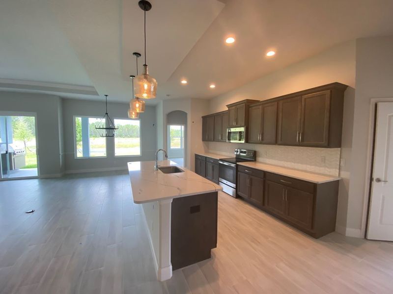 Representative furnished interior of a home built from the Birkdale by Paytas Homes in The Reserve at Victoria, Deland (Image 17).
