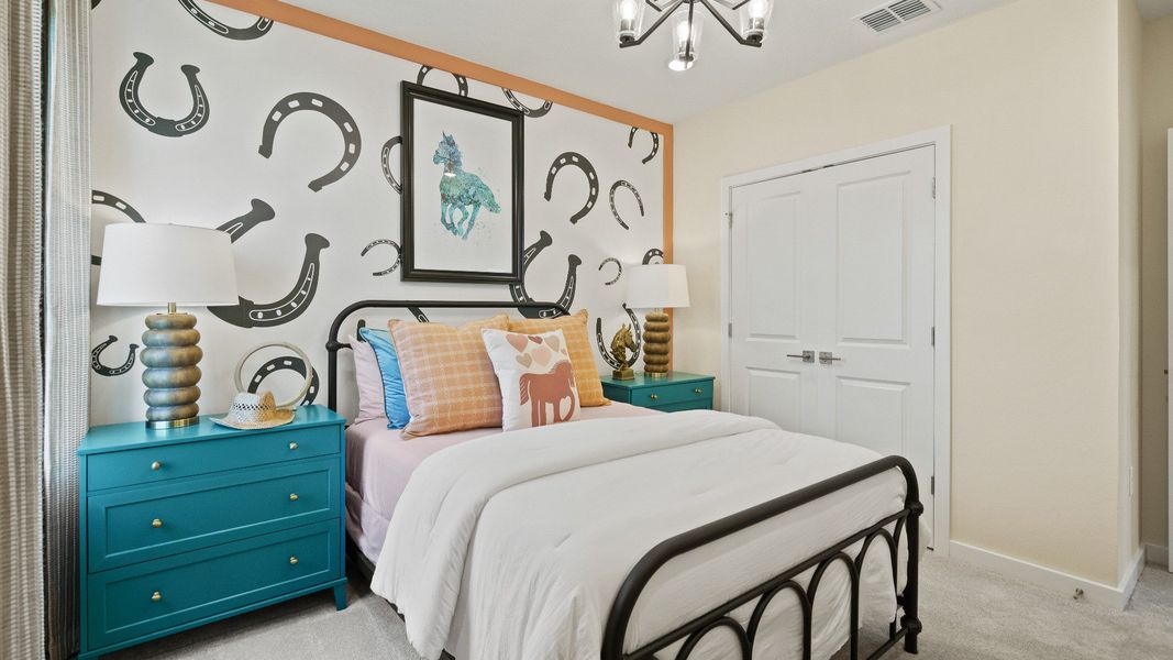 Representative furnished interior of a home built from the Castaway by DRB Homes in Willowbrook North, Winter Haven (Image 53).