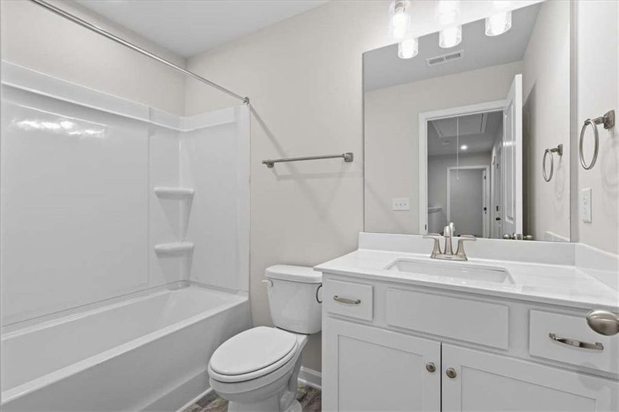 Furnished interior view inside a new home in Park Center Pointe, Austell (Image 10).