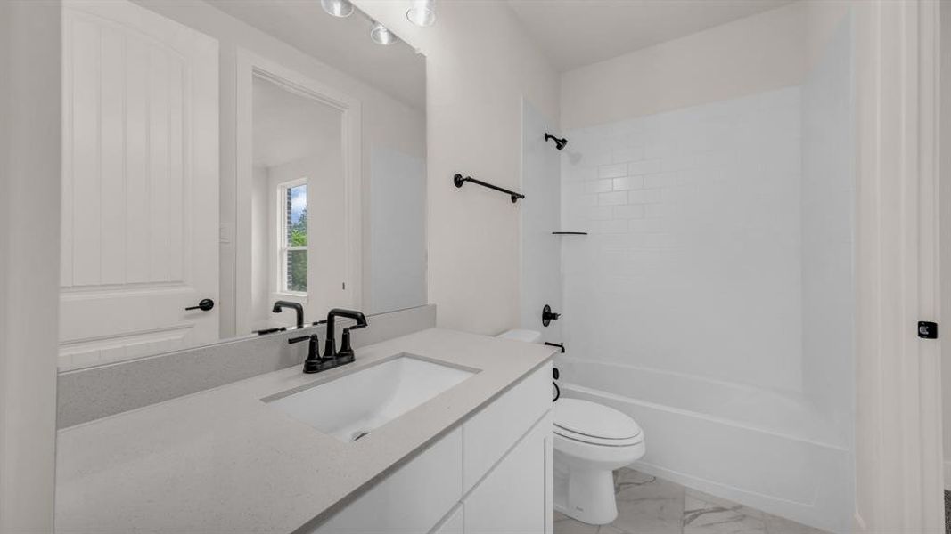 Furnished interior view inside a new home in Woodland Lakes Estates, Weatherford (Image 12).