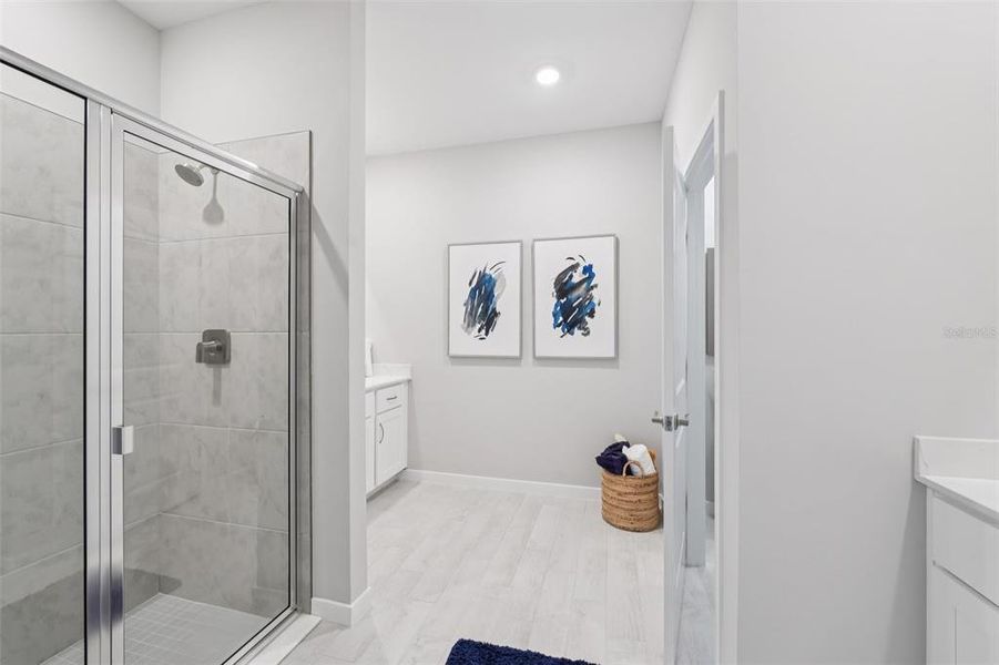 Furnished interior view inside a new home in , Punta Gorda (Image 25).