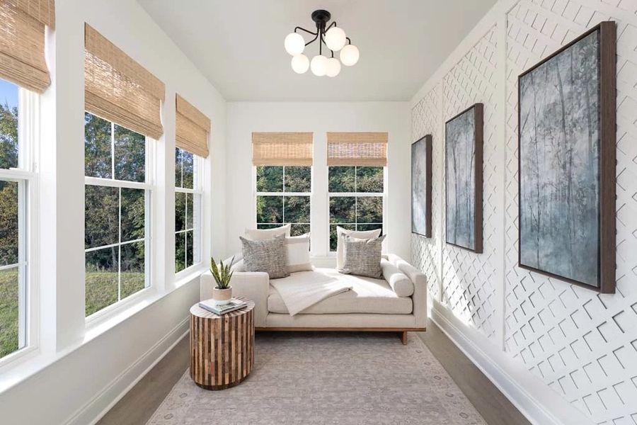 Representative furnished interior of a home built from the Oakland by Ashton Woods in Promenade at Clari Park, Murfreesboro (Image 17).