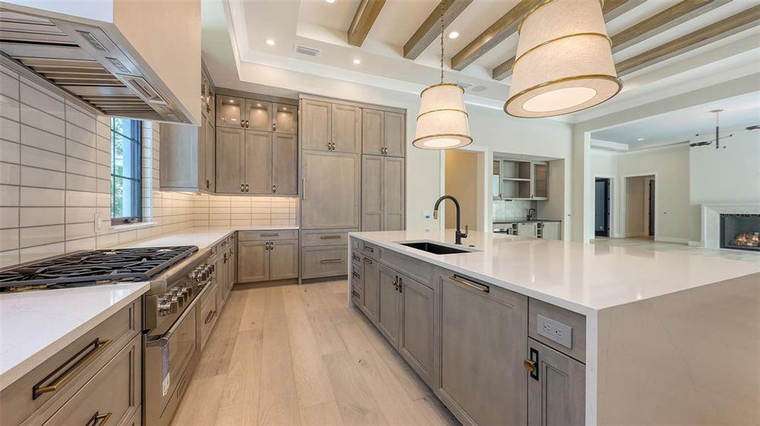 Furnished interior view inside a new home in , Longboat Key (Image 15).