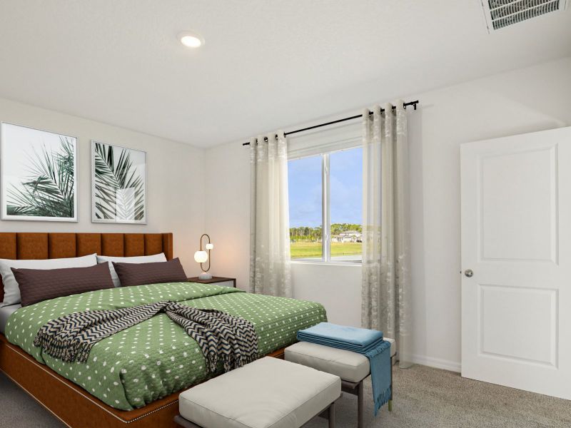Furnished interior view inside a new home in Benton Hills - Premier Series, Brooksville (Image 8). Furnished interior view inside a new home in Benton Hills - Premier Series, Brooksville (Image 8).