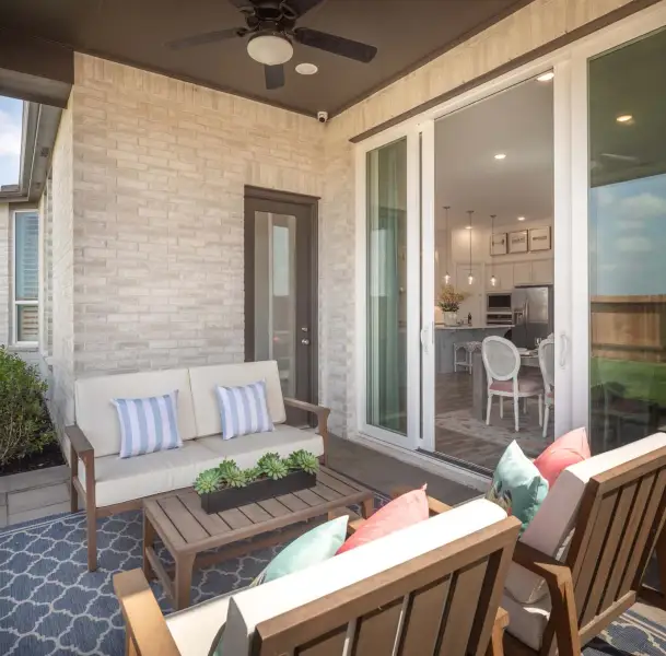 Representative Patio - some options shown