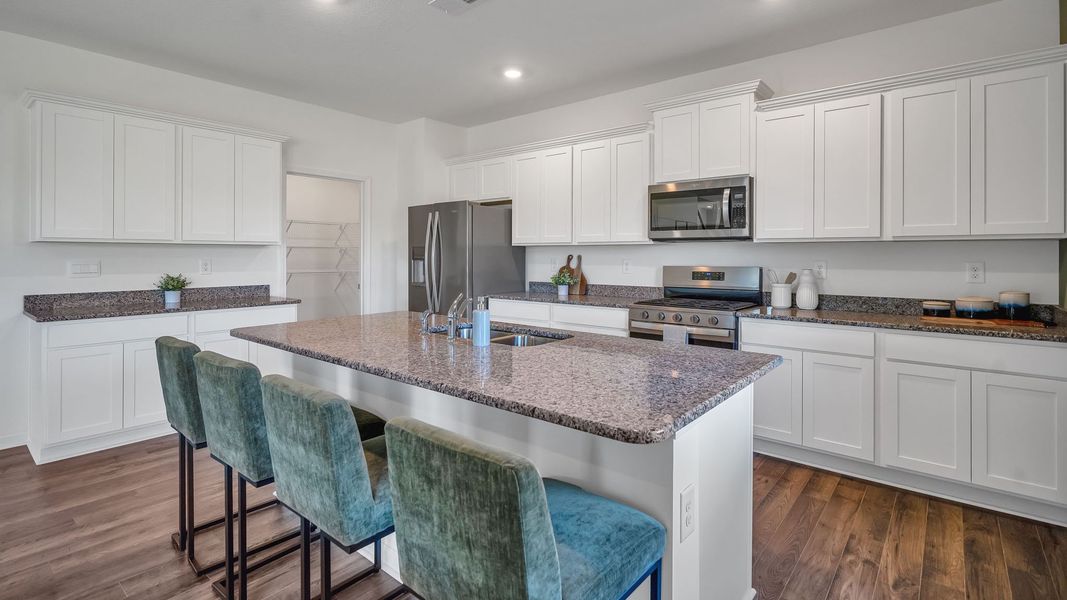 Furnished interior view inside a new home in Millstone Village, Morristown (Image 4).