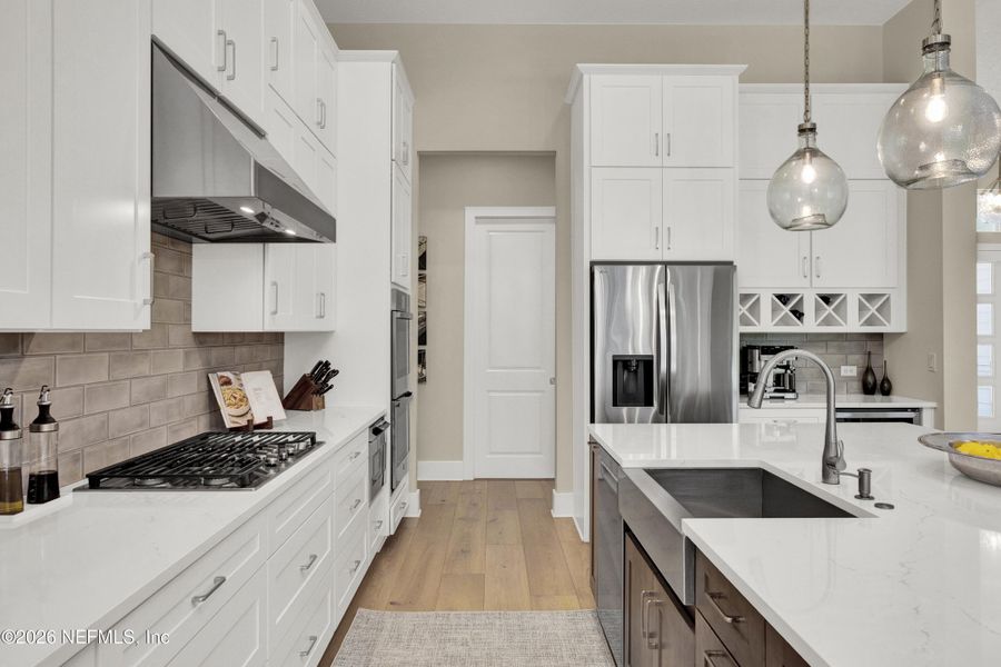 Furnished interior view inside a new home in Nocatee, Ponte Vedra (Image 14). Furnished interior view inside a new home in Nocatee, Ponte Vedra (Image 14).