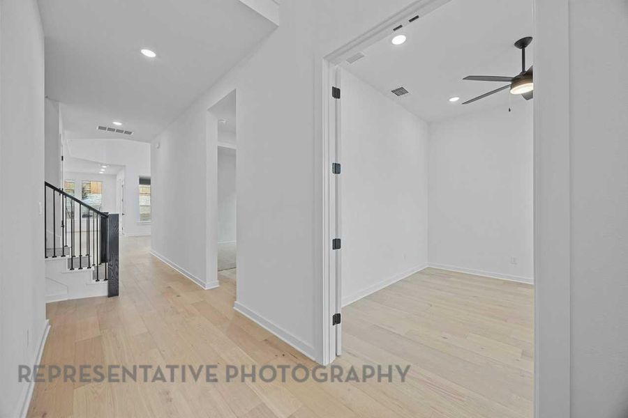 Entry looking into study