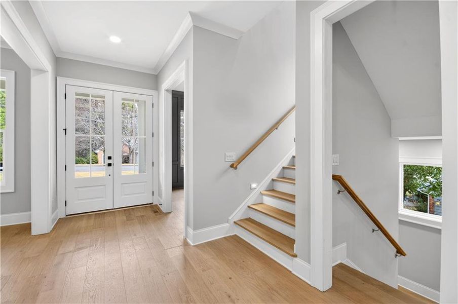 Spacious, unfurnished interior of a new home in , Atlanta (Image 23). Spacious, unfurnished interior of a new home in , Atlanta (Image 23).