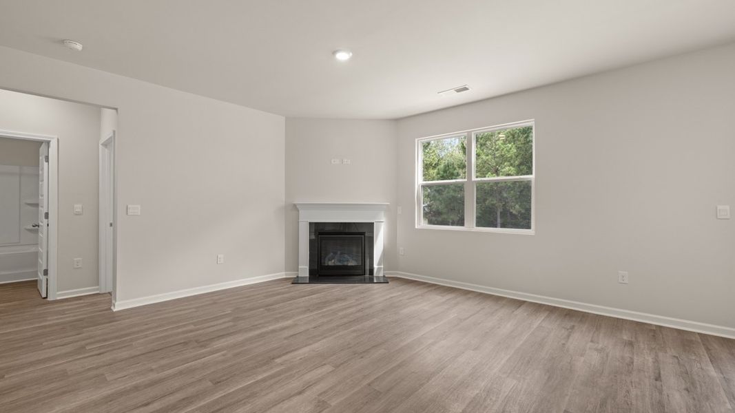 Spacious, unfurnished interior of a new home in Preserve at Dove Creek, Statham (Image 20). Spacious, unfurnished interior of a new home in Preserve at Dove Creek, Statham (Image 20).