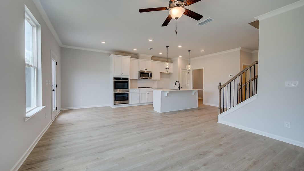 Furnished interior view inside a new home in Langley Overlook, Loganville (Image 13).