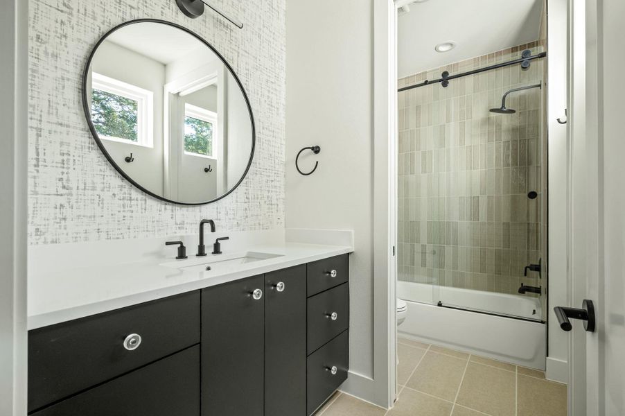 Furnished interior view inside a new home in , Austin (Image 6).