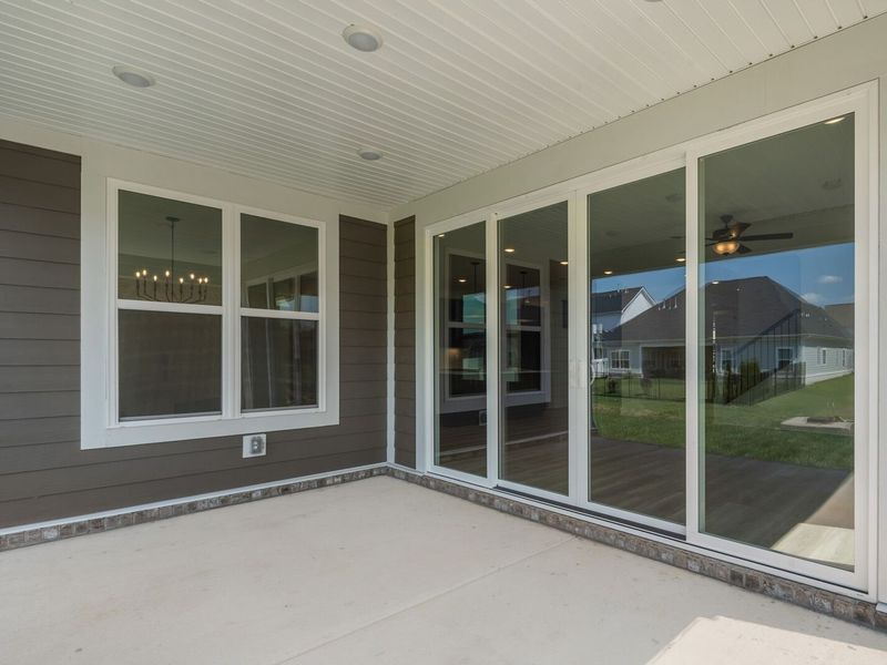 Exterior details and patio area of a home in Shelton Square, Murfreesboro (Image 32). Exterior details and patio area of a home in Shelton Square, Murfreesboro (Image 32).