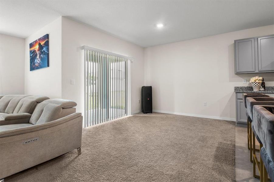 Furnished interior view inside a new home in Cypress Park Estates, Haines City (Image 15).
