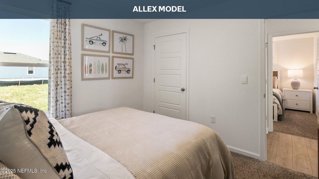 Furnished interior view inside a new home in Grand Reserve, Bunnell (Image 28).