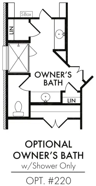 Master Bath – Shower Only