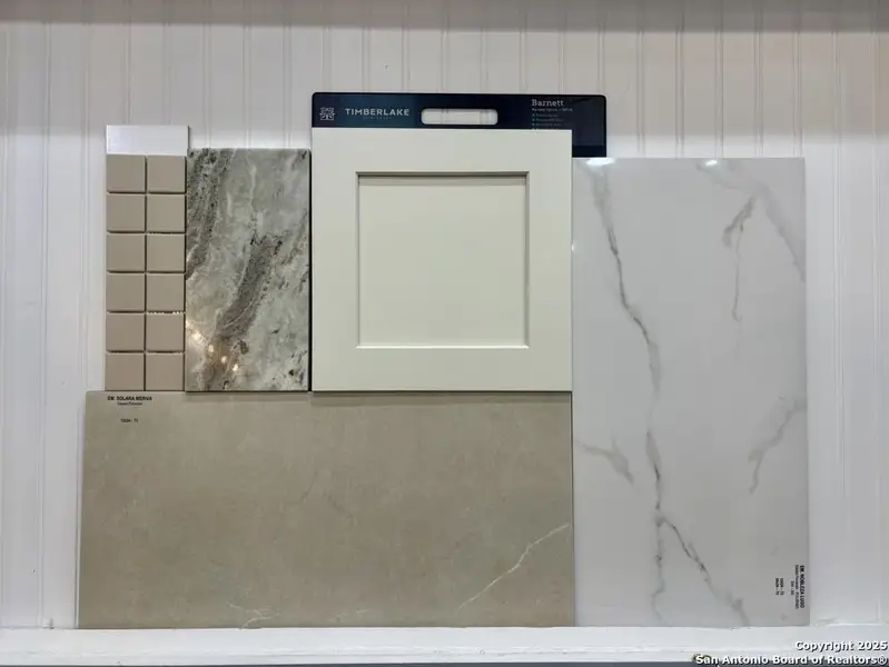 Sample of building materials used in homes in , San Antonio (Image 4).