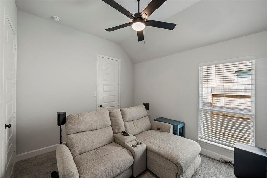 Another view of third bedroom