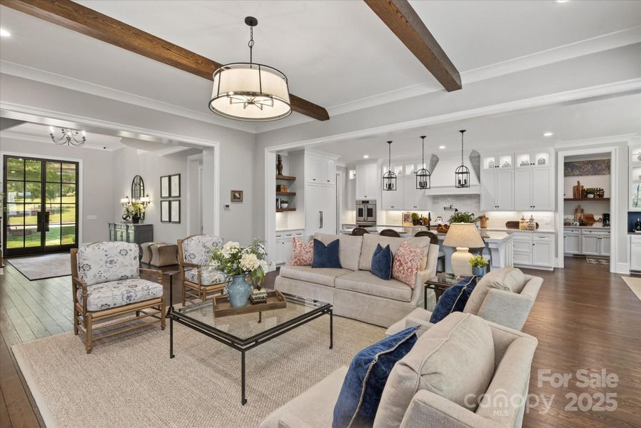 Furnished interior view inside a new home in , Waxhaw (Image 13).
