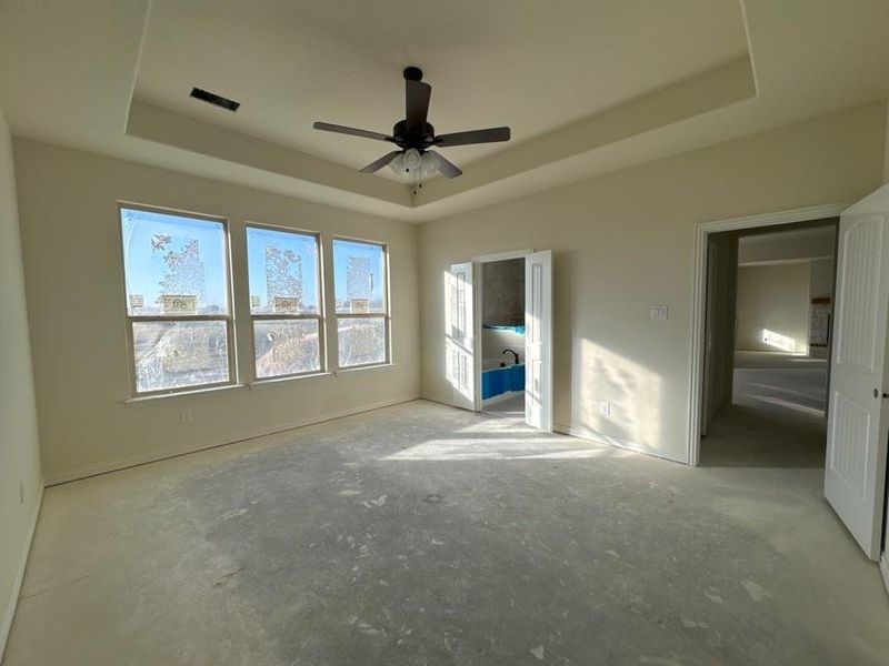 In-progress construction of a new home in Terra Escalante, Blue Ridge, TX (Image 13).