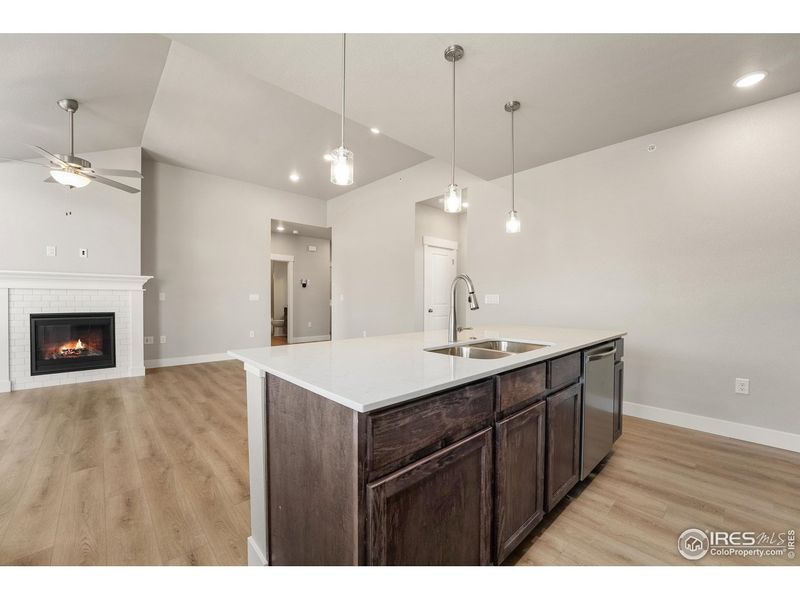 Furnished interior view inside a new home in Northfield - The Flats, Fort Collins (Image 4).
