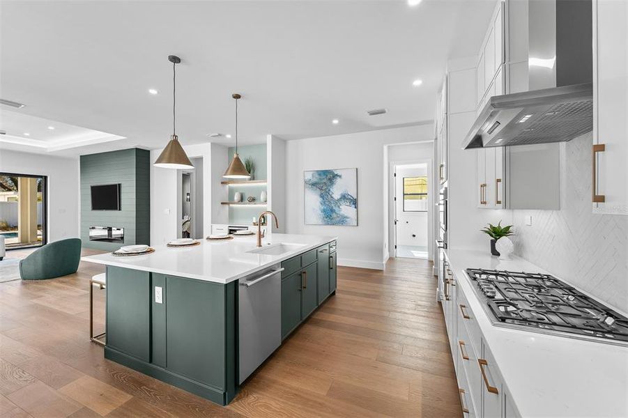 Furnished interior view inside a new home in , Orlando (Image 13).