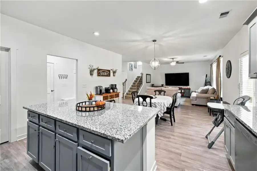 Furnished interior view inside a new home in Sutton’s Landing, Statham (Image 15).
