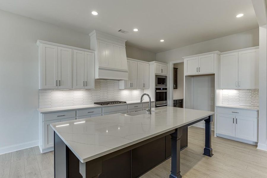 Furnished interior view inside a new home in , Buford (Image 16).