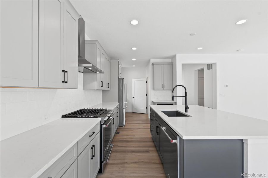 Furnished interior view inside a new home in Harmony at Solstice, Littleton (Image 6). Furnished interior view inside a new home in Harmony at Solstice, Littleton (Image 6).