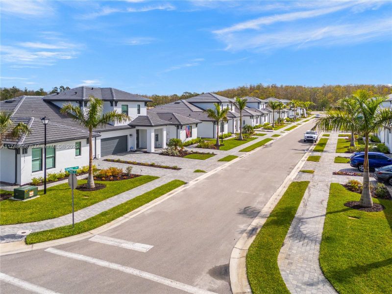 Front exterior of a new home in , Fort Myers, FL, highlighting curb appeal (Image 18).