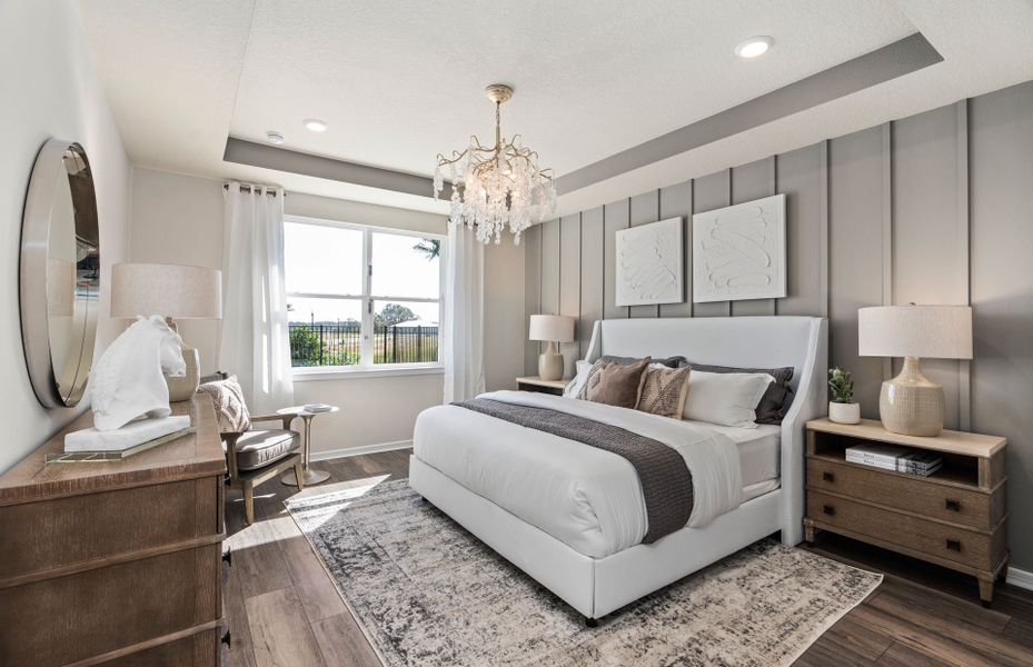 Representative furnished interior of a home built from the Palmary by Del Webb in Del Webb Lakehaven, Clermont (Image 10).