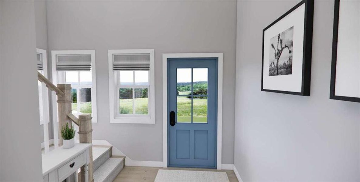 Furnished interior view inside a new home in , Carrollton (Image 45).