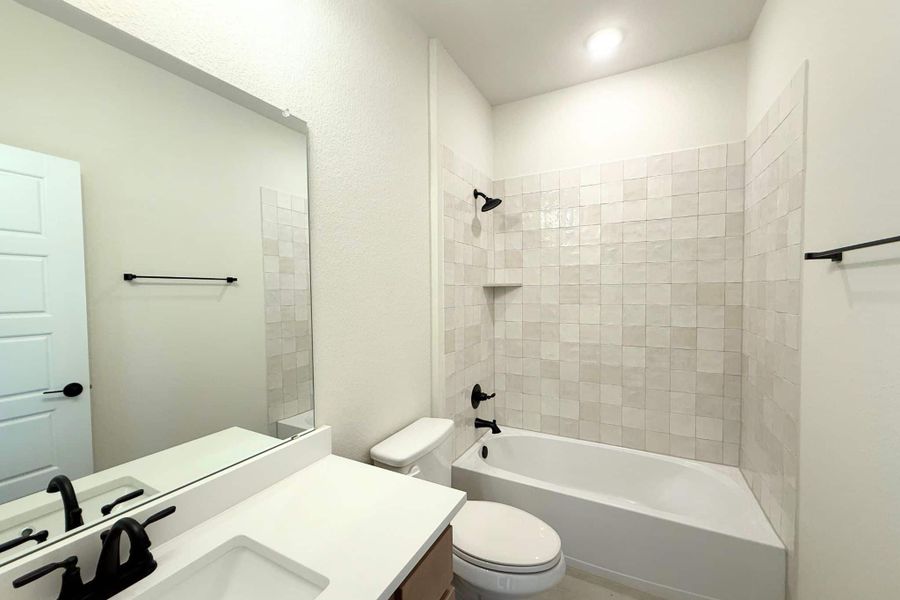 Furnished interior view inside a new home in Feathergrass, Georgetown (Image 16).