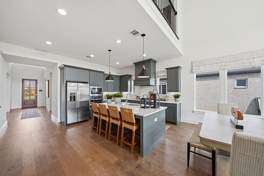 Furnished interior view inside a new home in Devonshire, Forney (Image 10).