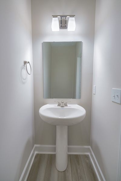 Representative furnished interior of a home built from the The Holland by Cothran Homes in Holly Ridge, Greenville (Image 8).