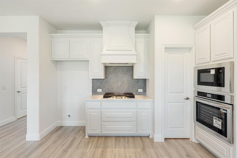 Furnished interior view inside a new home in Union Park Classic 55, Little Elm (Image 9).