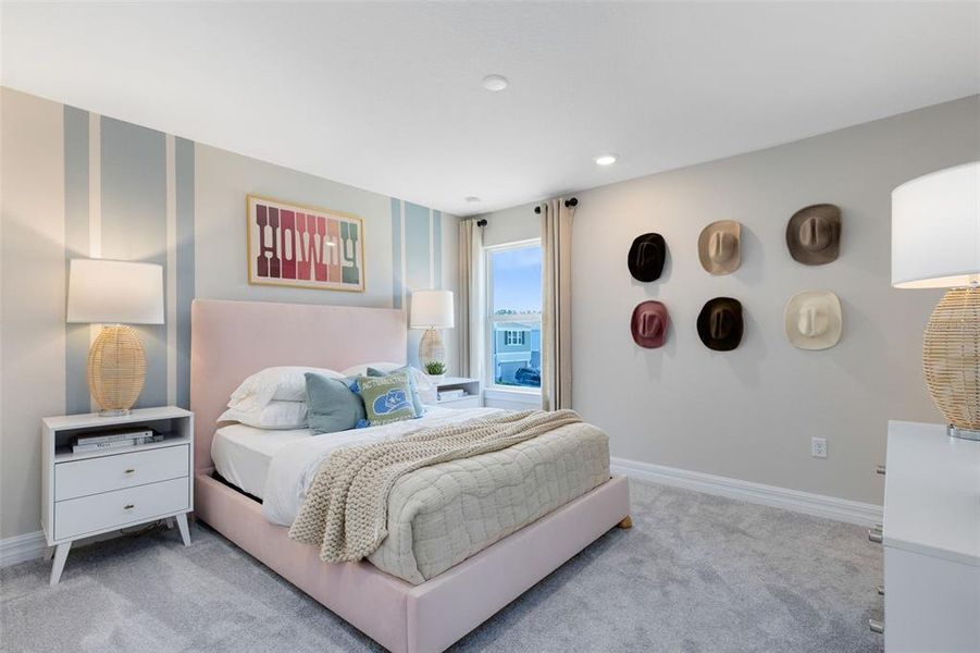 Furnished interior view inside a new home in EverBe, Orlando (Image 8). Furnished interior view inside a new home in EverBe, Orlando (Image 8).