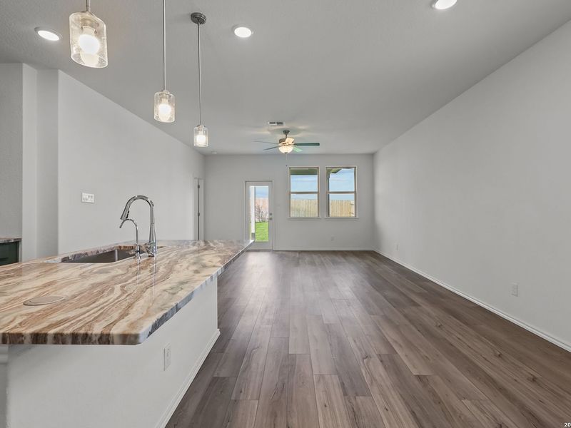 Spacious, unfurnished interior of a new home in Agave, San Antonio (Image 17). Spacious, unfurnished interior of a new home in Agave, San Antonio (Image 17).