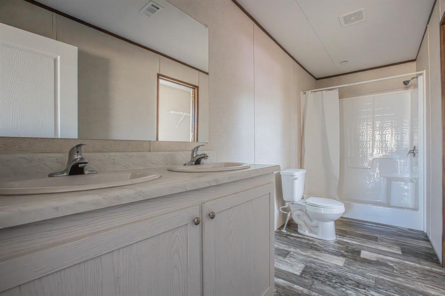 Furnished interior view inside a new home in , Azle (Image 6).