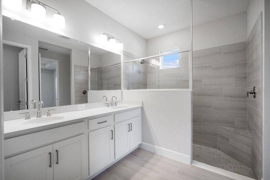 Furnished interior view inside a new home in Hammock at Two Rivers, Zephyrhills (Image 8).