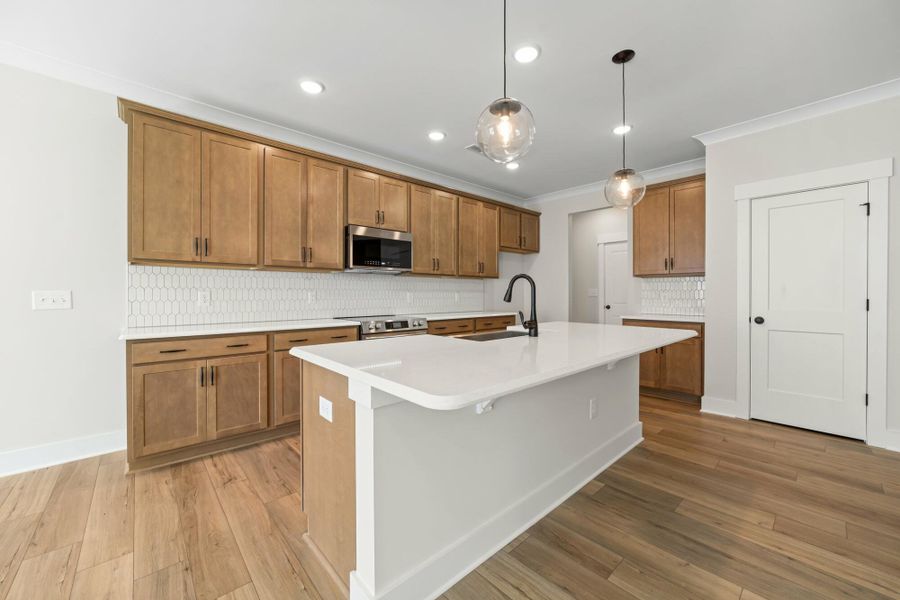 Furnished interior view inside a new home in Harbor Crossing, Greensboro (Image 8).