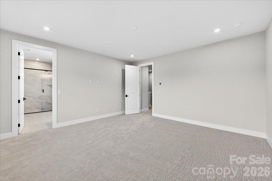 Light filled primary bathroom