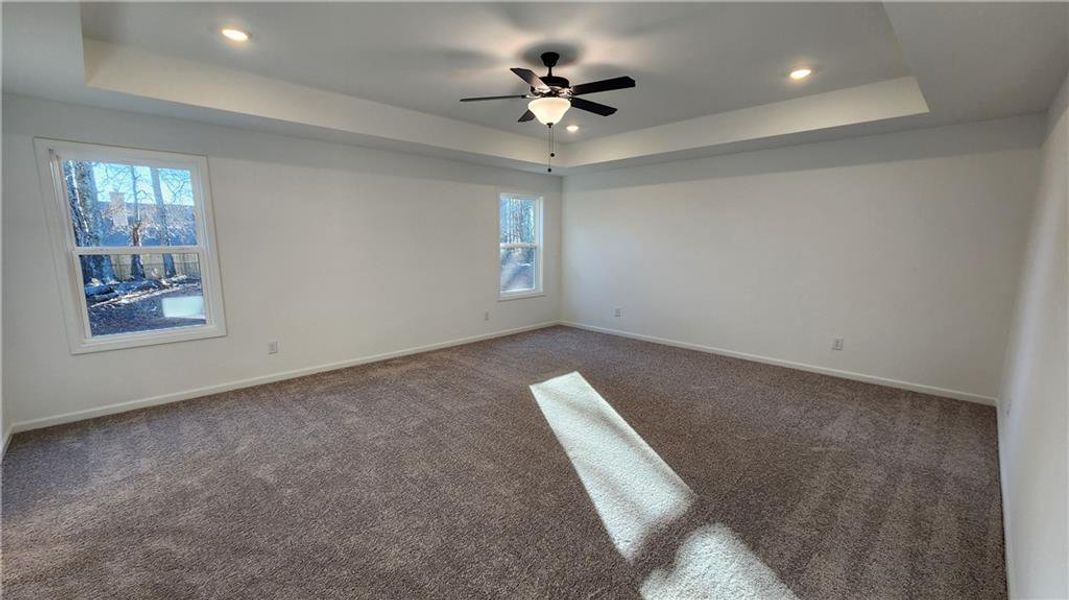 Spacious, unfurnished interior of a new home in The Estates at Casteel, Bethlehem (Image 15).