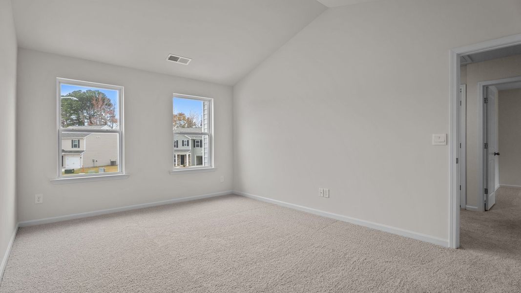 Spacious, unfurnished interior of a new home in Jetstream Park, Wilson (Image 18). Spacious, unfurnished interior of a new home in Jetstream Park, Wilson (Image 18).