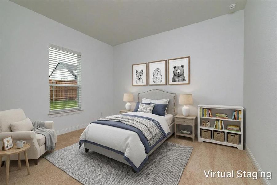 Furnished interior view inside a new home in , Haslet (Image 17).