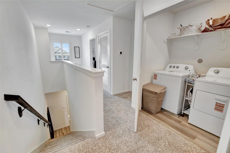 Furnished interior view inside a new home in Legacy Park, Houston (Image 25).